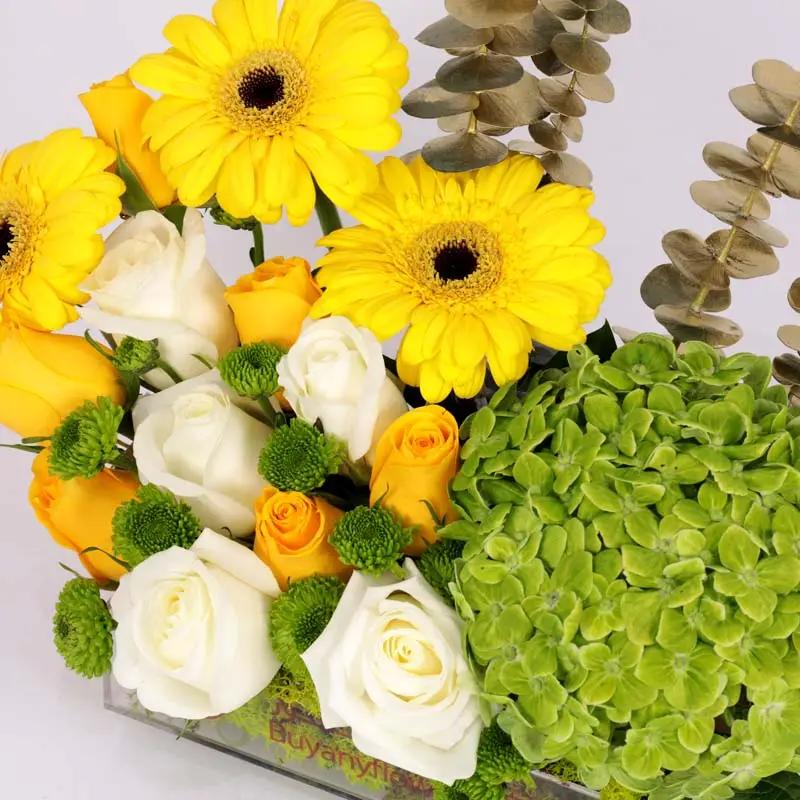 Amber Flower Arrangement