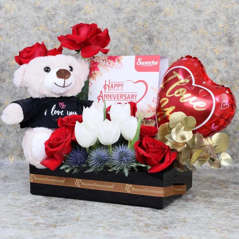 Anniversary Flower Hamper