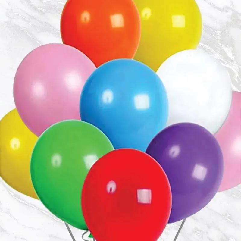 Assorted Helium Balloons 10 Pcs