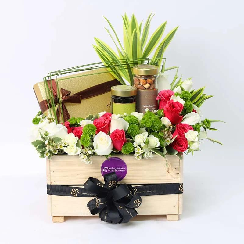 Bateel Floral Hamper