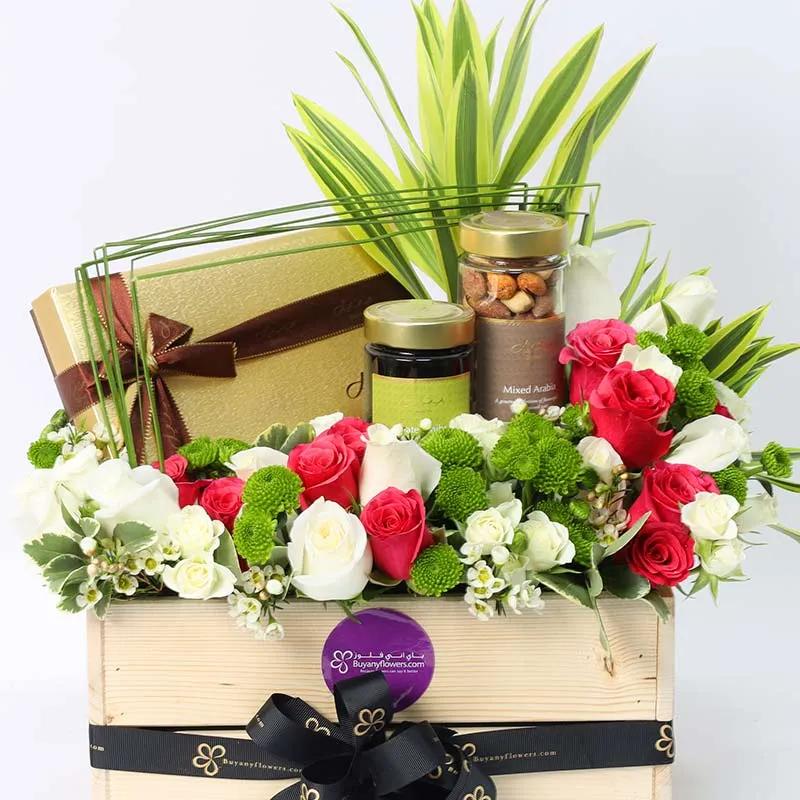 Bateel Floral Hamper