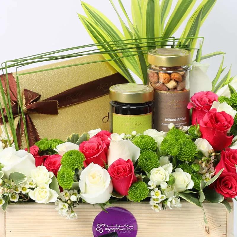 Bateel Floral Hamper