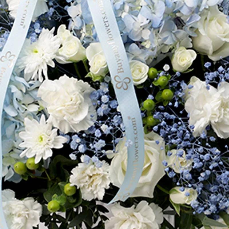 Blue Lagoon Floral Arrangement