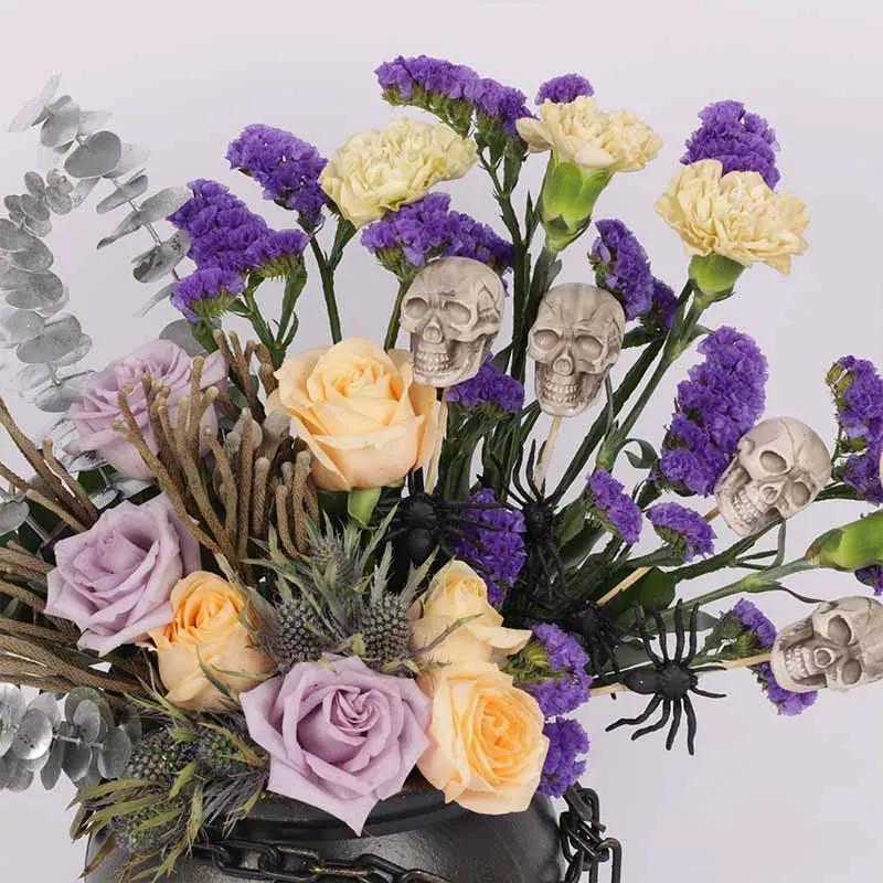 Cauldron Flower Arrangement