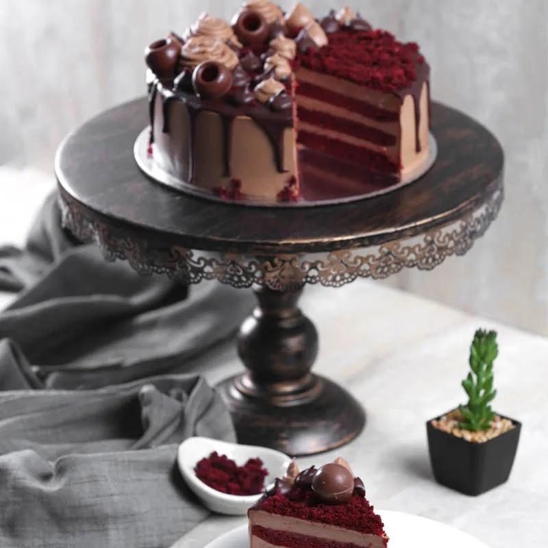 Choco Red Velvet Cake 4 Portion