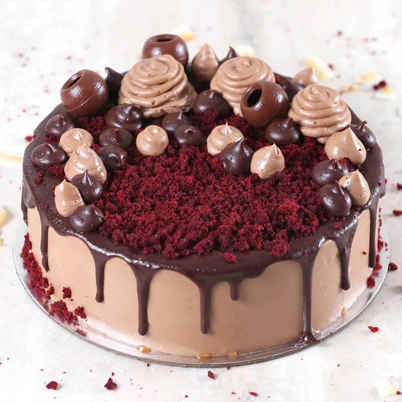 Choco Red Velvet Cake 4 Portion