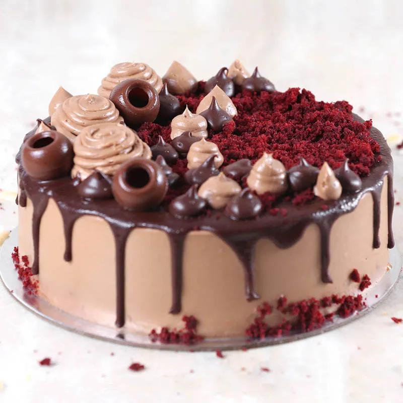 Choco Red Velvet Cake 4 Portion