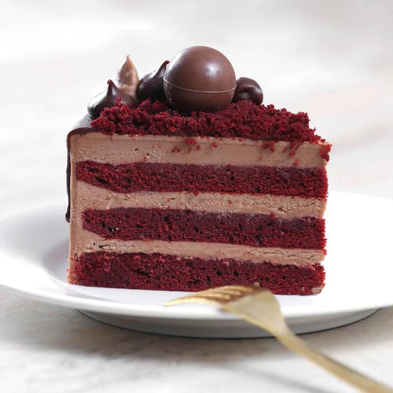 Choco Red Velvet Cake 4 Portion