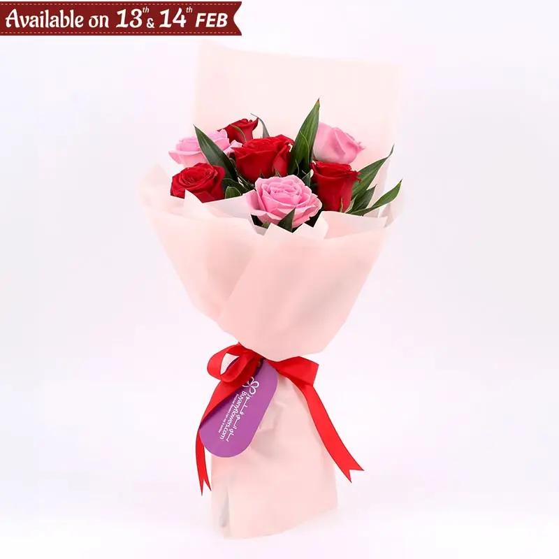 Cute 7 Roses Bouquet