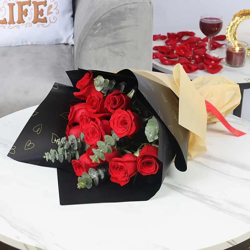 Cute Love 11 Red Roses Bouquet