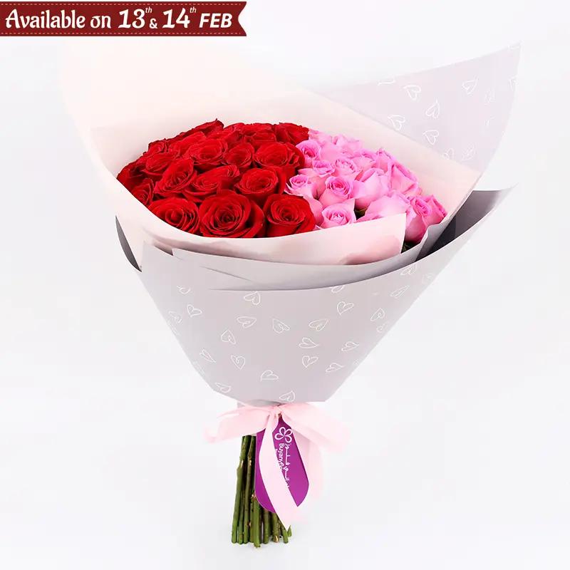 Cute Love 51 Roses Bouquet