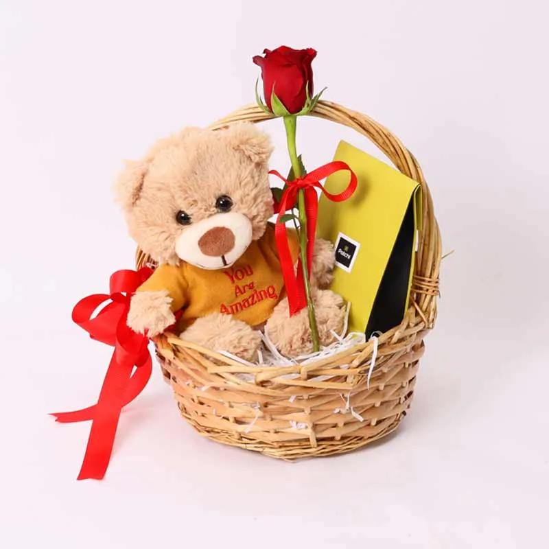 Cute Love Gift Basket