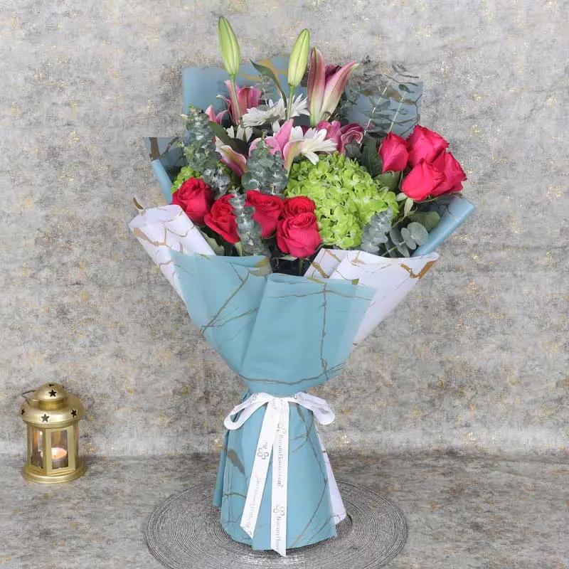 Elegant Wishes Flower Bouquet