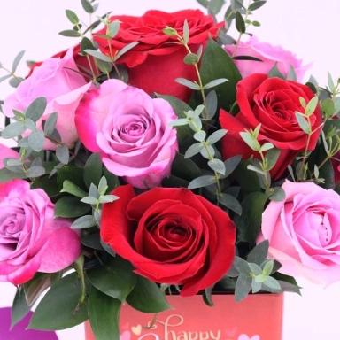 Flower Arrangement For Valentine