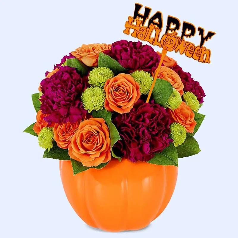 Halloween Floral Wishes