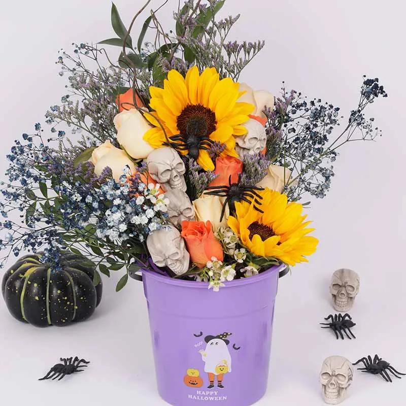 Halloween Flower Bucket