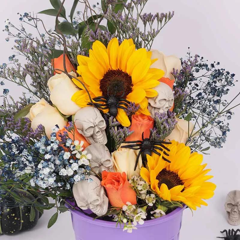 Halloween Flower Bucket