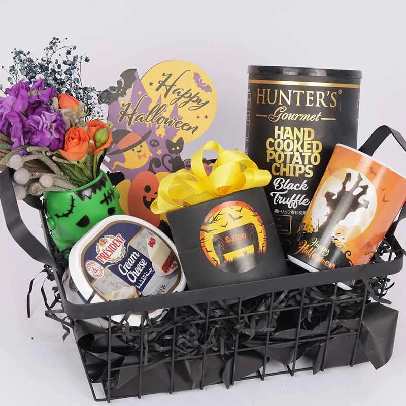 Halloween Greetings Basket