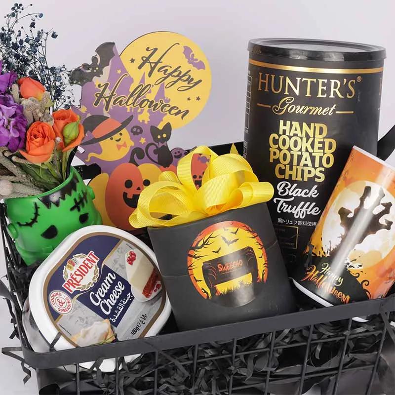 Halloween Greetings Basket