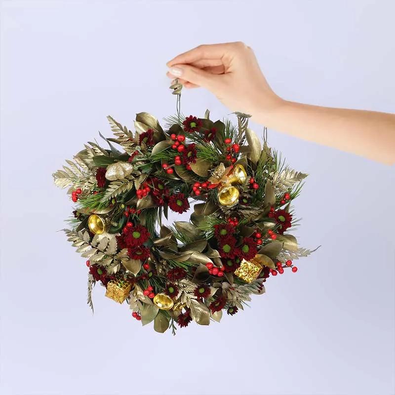 Holy Night Christmas Wreath