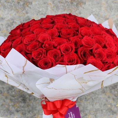 Morning Love 101 Red Roses Bouquet