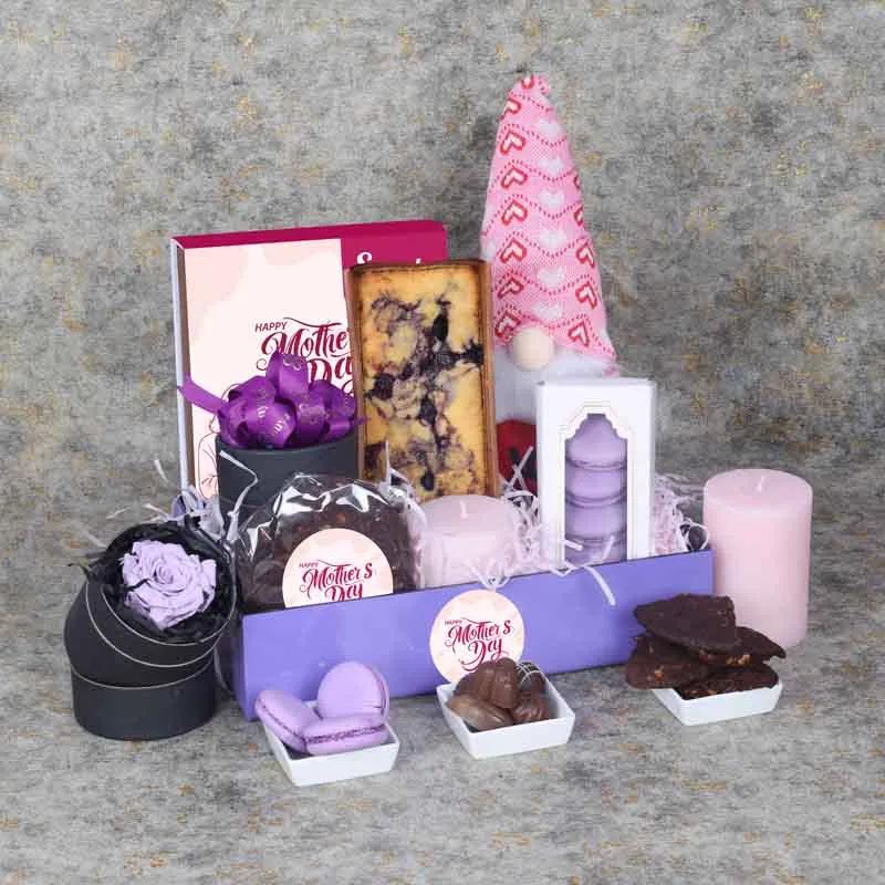 Mothers Day Gift Tray Purple