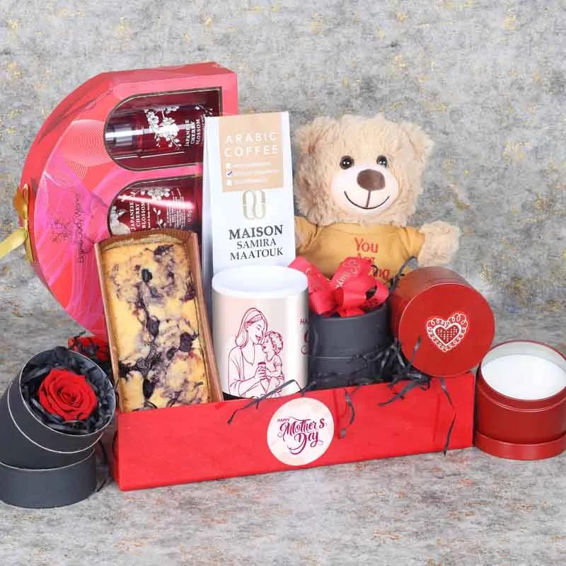 Mothers Day Gift Tray Red