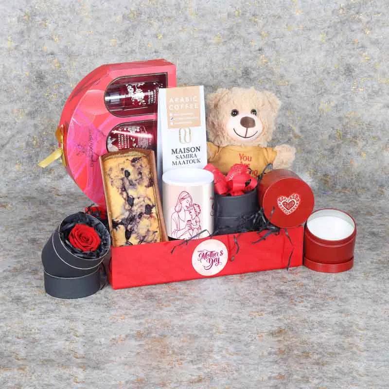 Mothers Day Gift Tray Red