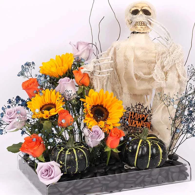 Mummy Flower Arrangement