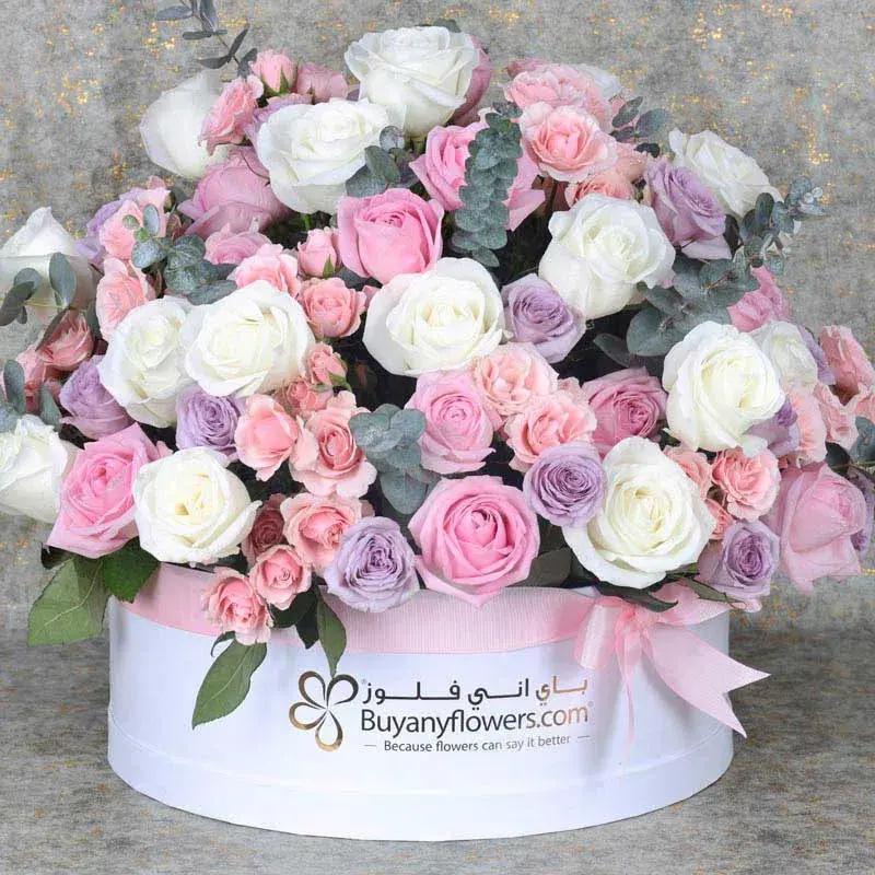 Pastel Beauty 95 Flower Box