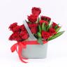 Present 15 Red Roses Box