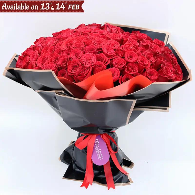 Soulmate 201 Red Roses Bouquet