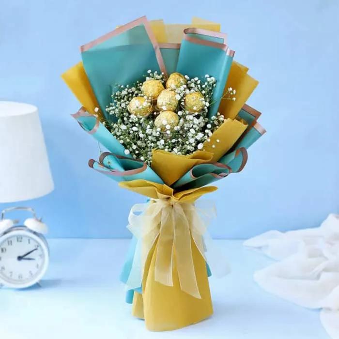 Special Elegant Ferrero Chocolate Bouquet