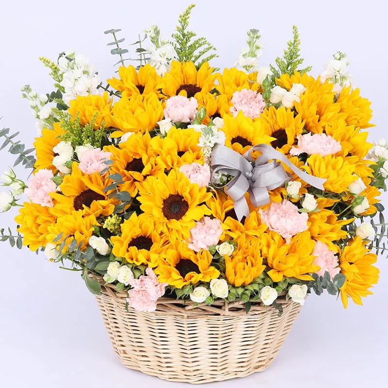 Sunshine Flower Basket