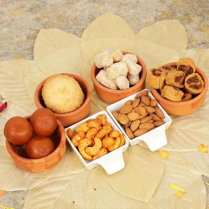 Sweet and Spicy Diwali Gift Basket