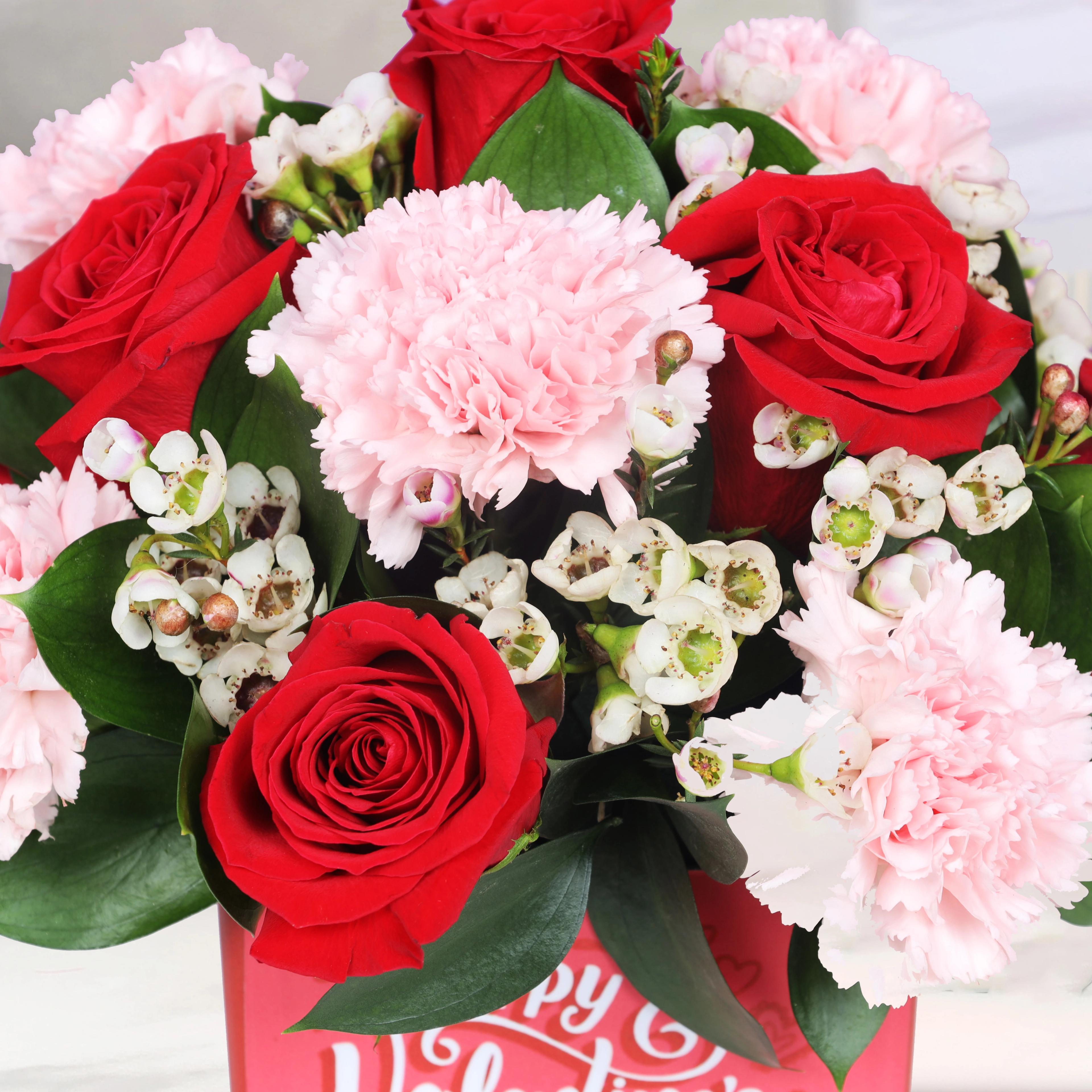 Valentine Flower Arrangement