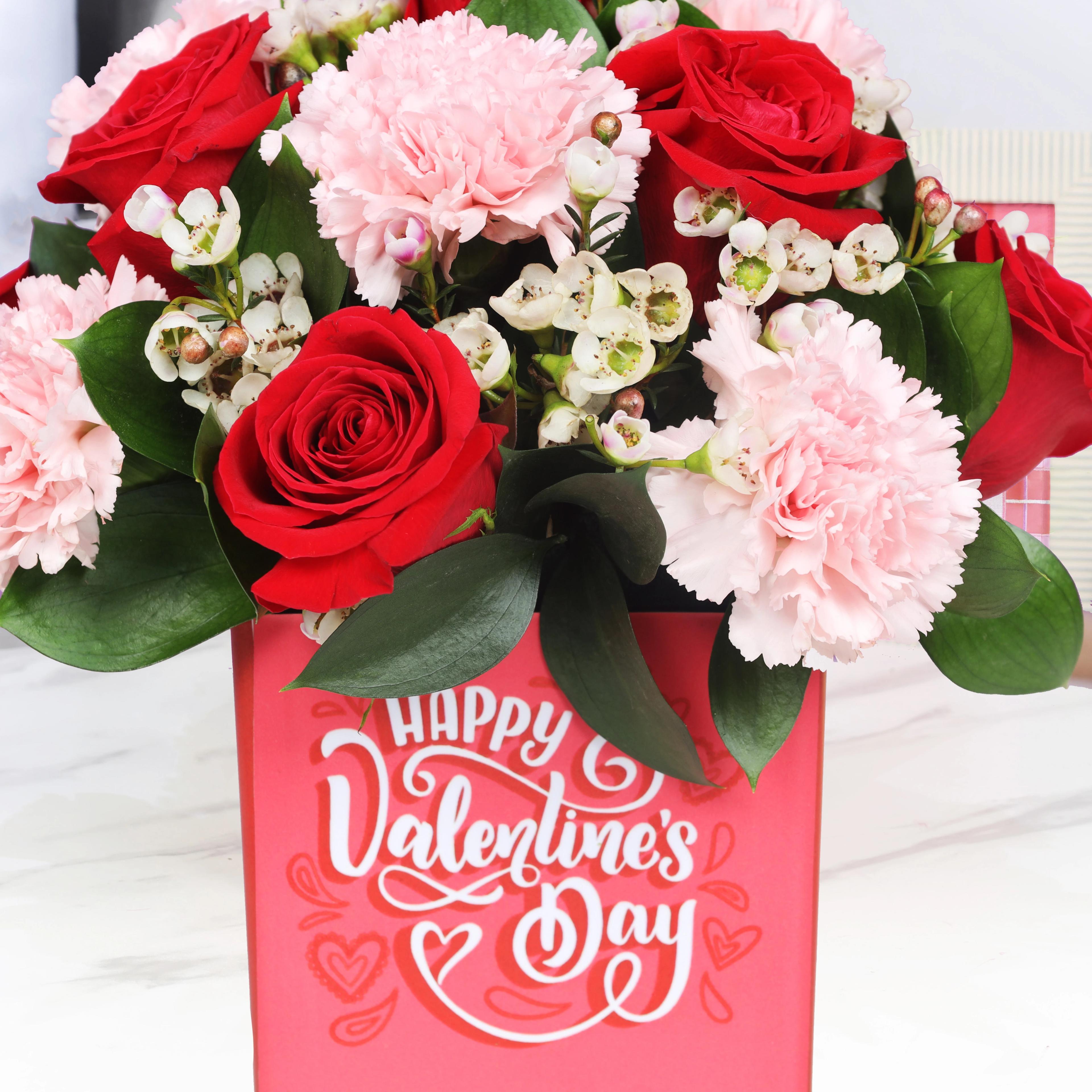 Valentine Flower Arrangement