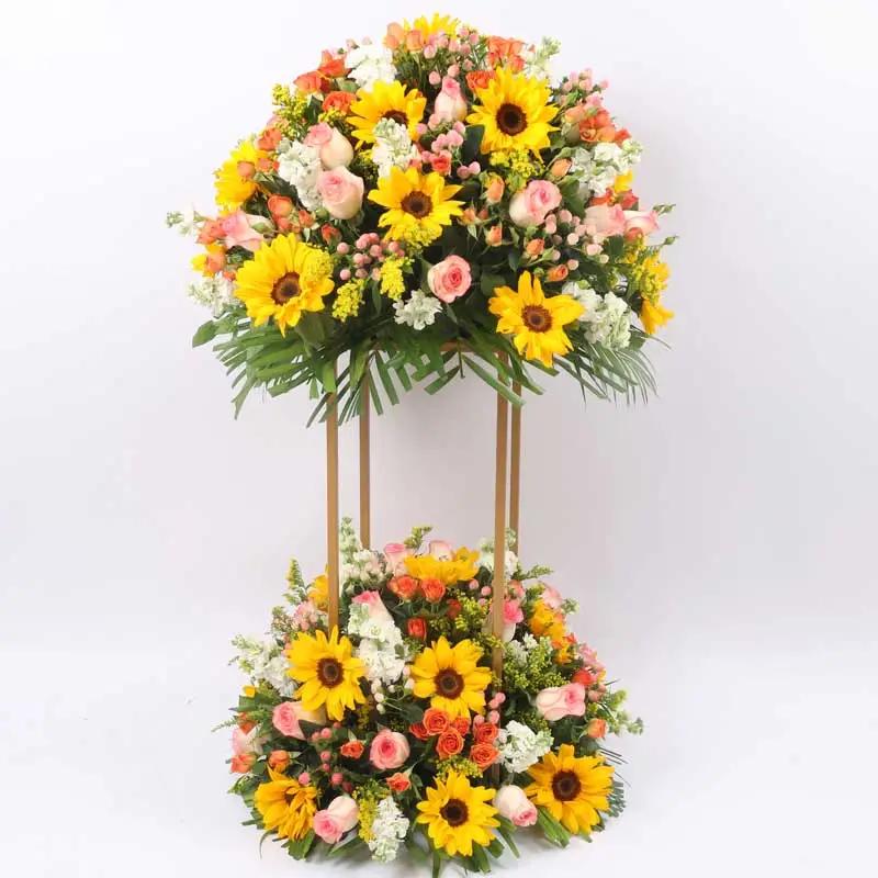 Vibrant and Cheerful Flower Stand