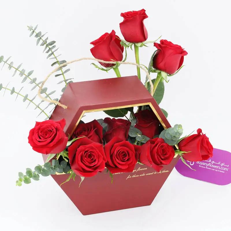 With You 11 Red Roses Box