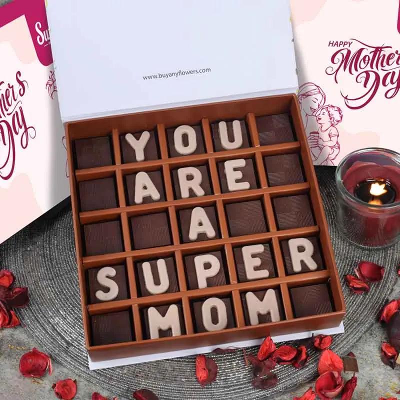 You Are A Super Mom Chocolates By Sweecho