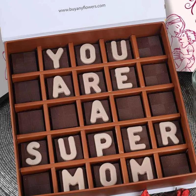 You Are A Super Mom Chocolates By Sweecho